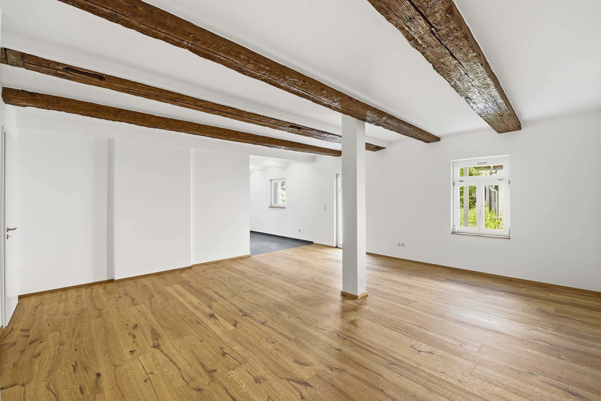 Großzügige 119 m², 4 Zimmer und Terrasse – Erstbezug im historischen Gebäude